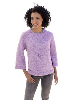 Heine Sweter w kolorze fioletowym ze sklepu Limango Polska w kategorii Swetry damskie - zdjęcie 188984061