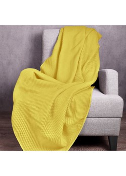 Benetton Pled w kolorze żółtym ze sklepu Limango Polska w kategorii Tekstylia - zdjęcie 188984064