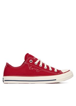 Converse Trampki Chuck Taylor All Star Hearts A19057C Czerwony ze sklepu MODIVO w kategorii Trampki damskie - zdjęcie 188984084