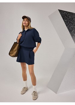 Mohito - Spódnica mini - granatowy ze sklepu Mohito w kategorii Spódnice - zdjęcie 188984274