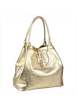 Torba shopper złota pojemna skórzana xxl metaliczna ze sklepu melon.pl w kategorii Torby Shopper bag - zdjęcie 188984820