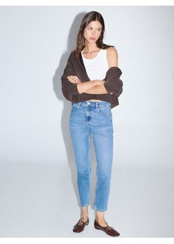 Mohito - Jeansy mom slim - niebieski ze sklepu Mohito w kategorii Jeansy damskie - zdjęcie 188984862