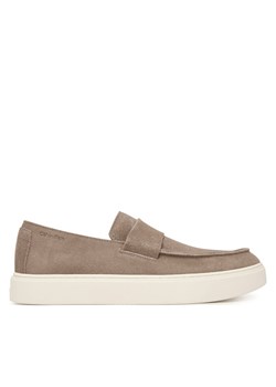 Lordsy Calvin Klein Hybrid Clean Cup Loafer Band Su HM0HM02161 Beżowy ze sklepu eobuwie.pl w kategorii Półbuty męskie - zdjęcie 188985190