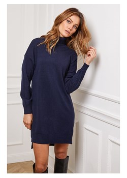 So Cachemire Sukienka dzianinowa "Abufera" w kolorze granatowym ze sklepu Limango Polska w kategorii Sukienki - zdjęcie 188986912