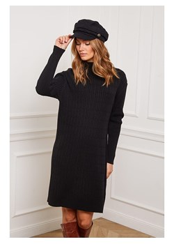 Joséfine Sukienka dzianinowa "Doumbia" w kolorze czarnym ze sklepu Limango Polska w kategorii Sukienki - zdjęcie 188987004