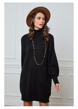 Joséfine Sukienka dzianinowa "Halof" w kolorze czarnym ze sklepu Limango Polska w kategorii Sukienki - zdjęcie 188987170