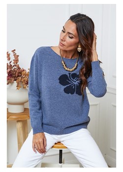 Joséfine Sweter "Lambi" w kolorze niebieskim ze sklepu Limango Polska w kategorii Swetry damskie - zdjęcie 188987300