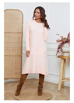 So Cachemire Sukienka dzianinowa  "Marwel" w kolorze jasnoróżowym ze sklepu Limango Polska w kategorii Sukienki - zdjęcie 188987390