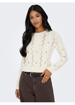 ONLY Sweter w kolorze kremowym ze sklepu Limango Polska w kategorii Swetry damskie - zdjęcie 188988144