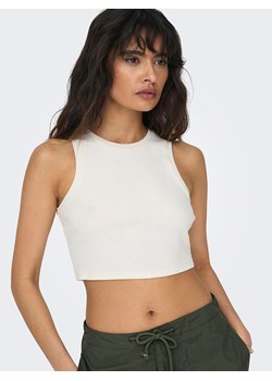 ONLY Top w kolorze białym ze sklepu Limango Polska w kategorii Bluzki damskie - zdjęcie 188988613
