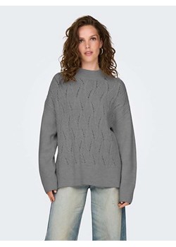 ONLY Sweter w kolorze szarym ze sklepu Limango Polska w kategorii Swetry damskie - zdjęcie 188988943