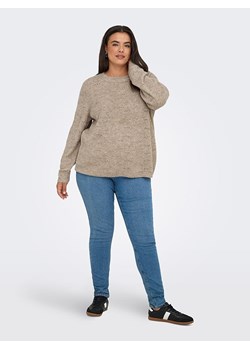 ONLY Sweter w kolorze szarobrązowym ze sklepu Limango Polska w kategorii Swetry damskie - zdjęcie 188989273