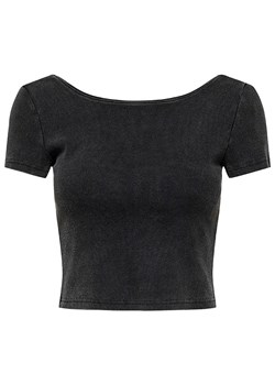 ONLY Koszulka w kolorze czarnym ze sklepu Limango Polska w kategorii Bluzki damskie - zdjęcie 188989591