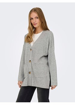 ONLY Kardigan w kolorze szarym ze sklepu Limango Polska w kategorii Swetry damskie - zdjęcie 188989730