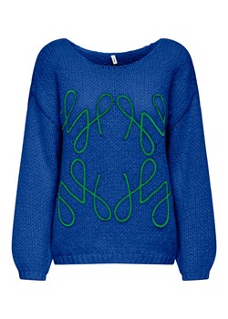 ONLY Sweter w kolorze niebieskim ze sklepu Limango Polska w kategorii Swetry damskie - zdjęcie 188989952