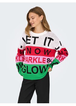 ONLY Sweter ze wzorem ze sklepu Limango Polska w kategorii Swetry damskie - zdjęcie 188989983