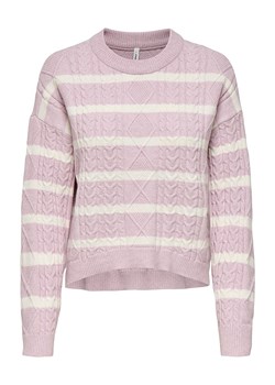 ONLY Sweter w kolorze jasnoróżowym ze sklepu Limango Polska w kategorii Swetry damskie - zdjęcie 188990161