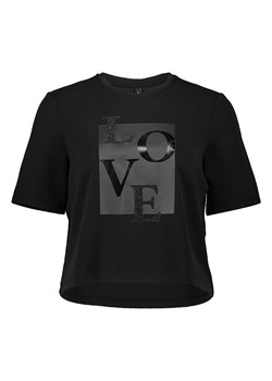 ONLY Koszulka w kolorze czarnym ze sklepu Limango Polska w kategorii Bluzki damskie - zdjęcie 188990251
