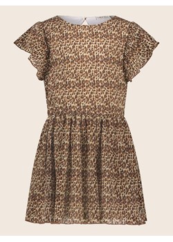 Like Flo Sukienka "Marley" w kolorze jasnobrązowo-brązowym ze sklepu Limango Polska w kategorii Sukienki dziewczęce - zdjęcie 188992274
