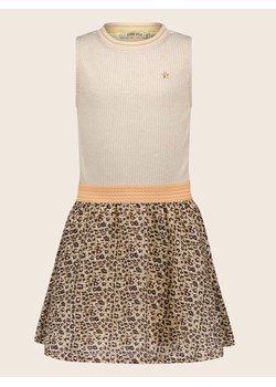 Like Flo Sukienka "Moon" w kolorze brązowo-beżowym ze sklepu Limango Polska w kategorii Sukienki dziewczęce - zdjęcie 188993032