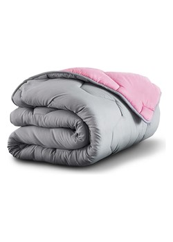 IDOMYA Essentials Kołdra zimowa w kolorze szaro-jasnoróżowym ze sklepu Limango Polska w kategorii Tekstylia - zdjęcie 188993450