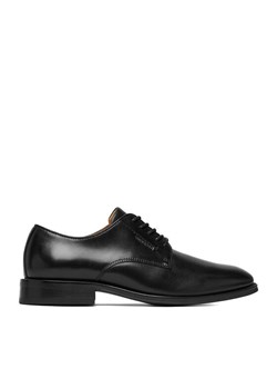 Półbuty GINO ROSSI EO-MARTINO-03 126AM Czarny ze sklepu eobuwie.pl w kategorii Buty eleganckie męskie - zdjęcie 188996640