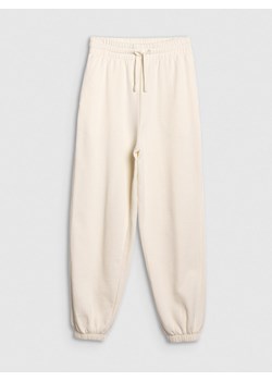 Damskie spodnie dresowe joggery 4F 4FWSS25TTROF0994 - białe ze sklepu Sportstylestory.com w kategorii Spodnie damskie - zdjęcie 188997490