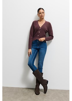 Mohito - Jeansy skinny - niebieski ze sklepu Mohito w kategorii Jeansy damskie - zdjęcie 188997564