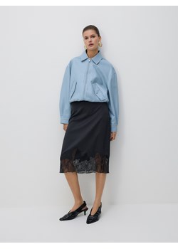 Reserved - Spódnica z koronką - czarny ze sklepu Reserved w kategorii Spódnice - zdjęcie 188998181