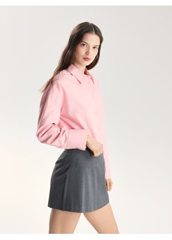 Reserved - Spódnico-szorty z dodatkiem wiskozy - ciemnoszary ze sklepu Reserved w kategorii Szorty - zdjęcie 188998253