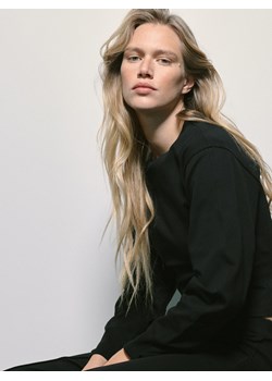 Reserved - Gładka bluza - czarny ze sklepu Reserved w kategorii Bluzy damskie - zdjęcie 188998472