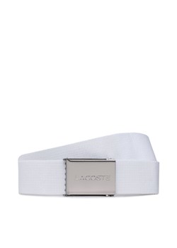 Pasek Męski Lacoste RC2012 Biały ze sklepu eobuwie.pl w kategorii Paski męskie - zdjęcie 188998710