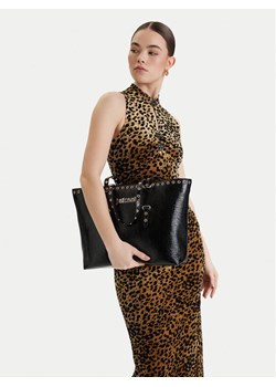 Torebka Just Cavalli 80RA4BU1 ZSE67 Czarny ze sklepu eobuwie.pl w kategorii Torby Shopper bag - zdjęcie 188998711