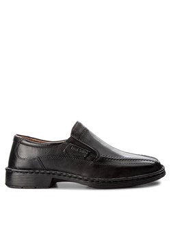 Półbuty Josef Seibel Bradfjord 07 38288 23 600 Czarny ze sklepu eobuwie.pl w kategorii Półbuty męskie - zdjęcie 188998744