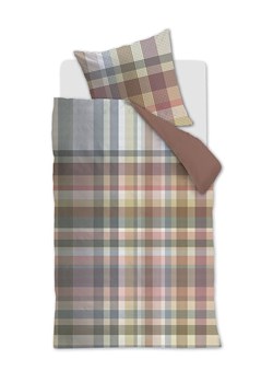 Beddinghouse Komplet pościeli "Cameron" w kolorze niebiesko-brązowym ze sklepu Limango Polska w kategorii Pościele - zdjęcie 188999033