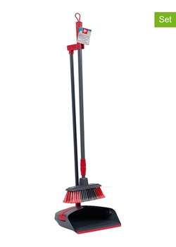 Dirt Devil 2-częściowy zestaw w kolorze czerwono-szarym - dł. 130 cm ze sklepu Limango Polska w kategorii Akcesoria kuchenne - zdjęcie 188999350