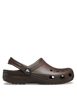 Crocs Klapki Classic Clog 10001 Brązowy ze sklepu MODIVO w kategorii Klapki damskie - zdjęcie 188999370