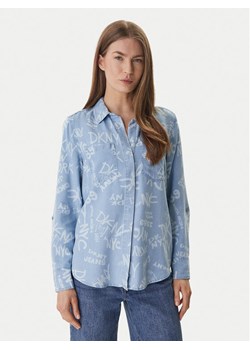 DKNY Koszula DJ6W2017 Błękitny Regular Fit ze sklepu MODIVO w kategorii Koszule damskie - zdjęcie 188999390