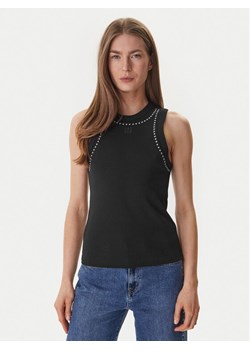 DKNY Top DJ5T1694 Czarny Slim Fit ze sklepu MODIVO w kategorii Bluzki damskie - zdjęcie 188999500