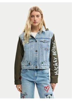 Desigual Kurtka jeansowa Kiss Mic 26SWED07 Niebieski Regular Fit ze sklepu MODIVO w kategorii Kurtki damskie - zdjęcie 188999523
