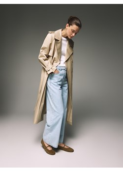 Reserved - Baleriny z paskiem - ciemnozielony ze sklepu Reserved w kategorii Balerinki - zdjęcie 189001391