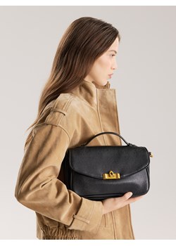 Reserved - Torebka z ozdobnym zapięciem - czarny ze sklepu Reserved w kategorii Torebki damskie - zdjęcie 189001782