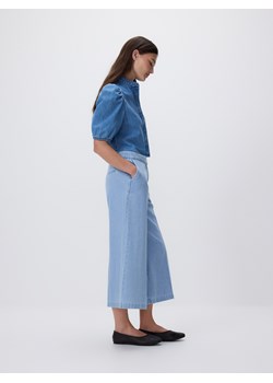 Reserved - Jeansy culotte - niebieski ze sklepu Reserved w kategorii Jeansy damskie - zdjęcie 189001902