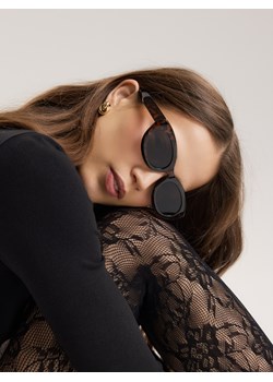 Reserved - Okulary przeciwsłoneczne - brązowy ze sklepu Reserved w kategorii Okulary przeciwsłoneczne damskie - zdjęcie 189001963