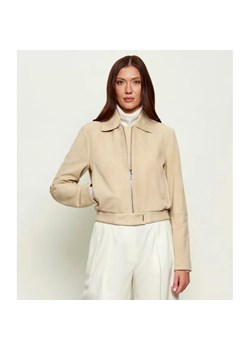 BOSS BLACK Kurtka bomber Salene | Regular Fit | zamsz ze sklepu Gomez Fashion Store w kategorii Kurtki damskie - zdjęcie 189003221