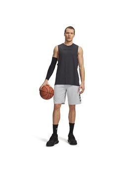 Męskie spodenki do koszykówki Under Armour UA Next Gen Short - szare ze sklepu Sportstylestory.com w kategorii Spodenki męskie - zdjęcie 189003730