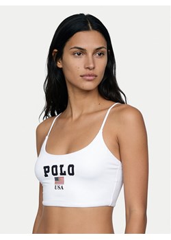 Polo Ralph Lauren Góra od bikini 21612454 Biały ze sklepu MODIVO w kategorii Stroje kąpielowe - zdjęcie 189004080