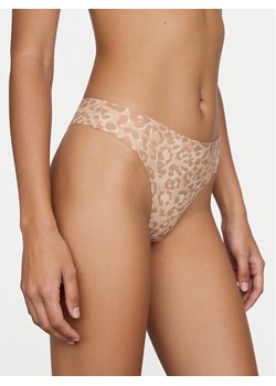 Chantelle Stringi Soft Stretch C11D90 Beżowy ze sklepu MODIVO w kategorii Majtki damskie - zdjęcie 189004173