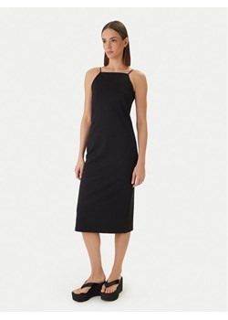 Calvin Klein Jeans Sukienka codzienna LV044F208G Czarny Slim Fit ze sklepu MODIVO w kategorii Sukienki - zdjęcie 189004211
