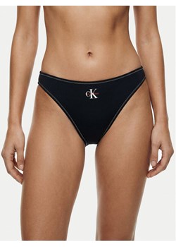 Calvin Klein Swimwear Dół od bikini LV00Q61147 Czarny ze sklepu MODIVO w kategorii Stroje kąpielowe - zdjęcie 189004253